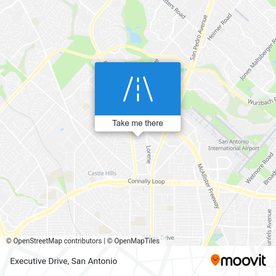 Executive Drive map