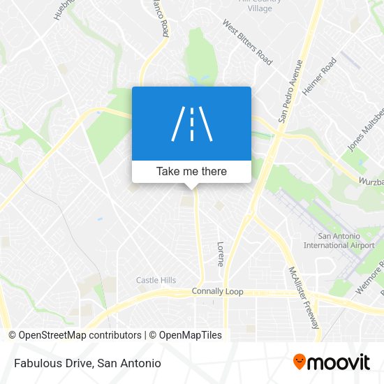 Mapa de Fabulous Drive