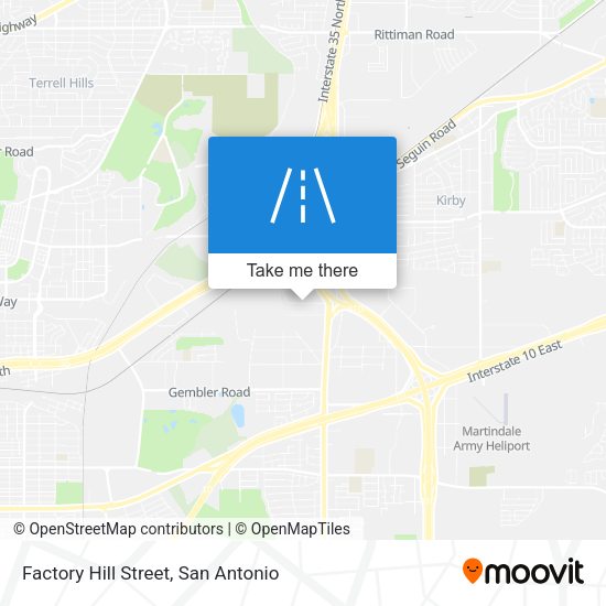 Mapa de Factory Hill Street