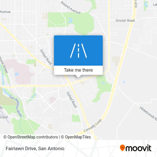 Fairlawn Drive map
