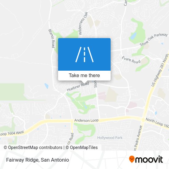 Mapa de Fairway Ridge