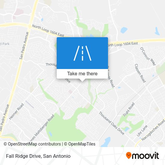Mapa de Fall Ridge Drive