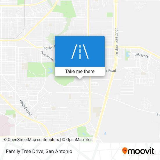 Family Tree Drive map