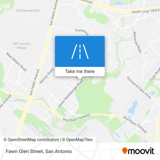 Mapa de Fawn Glen Street