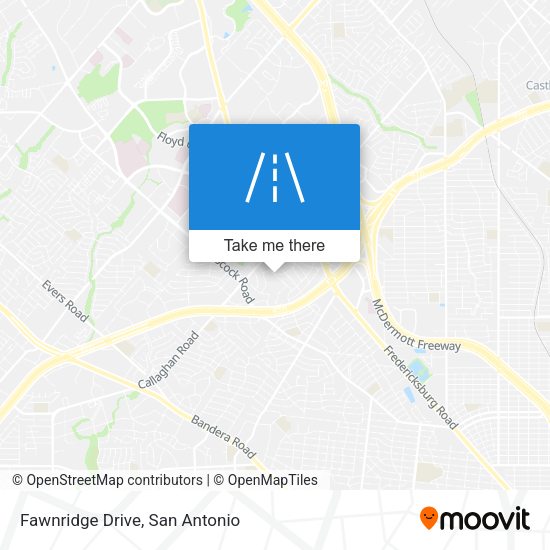 Fawnridge Drive map