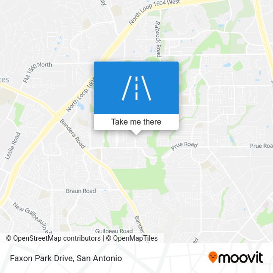 Faxon Park Drive map