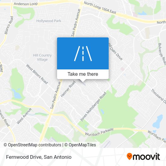 Mapa de Fernwood Drive