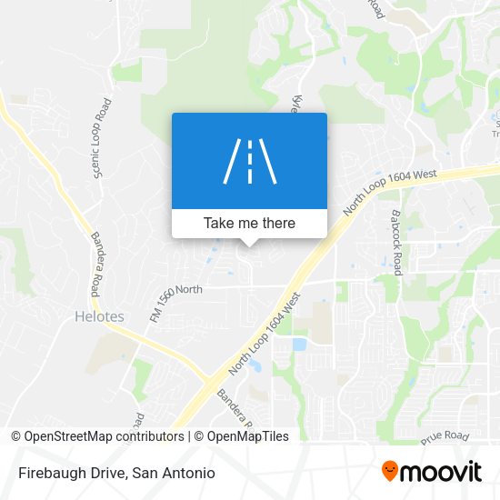 Firebaugh Drive map