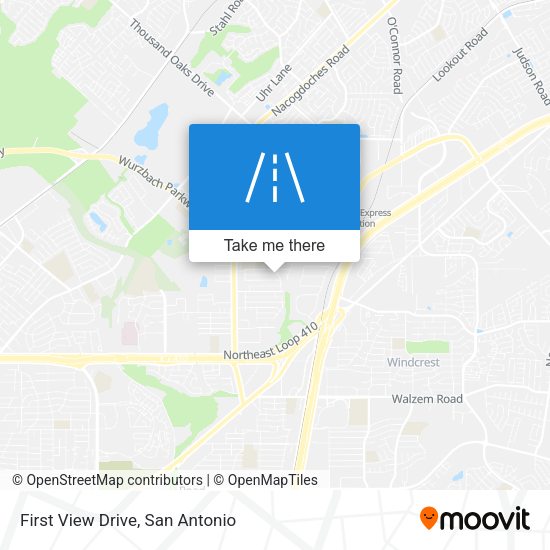 Mapa de First View Drive