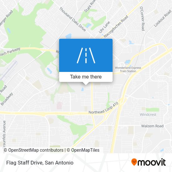 Mapa de Flag Staff Drive