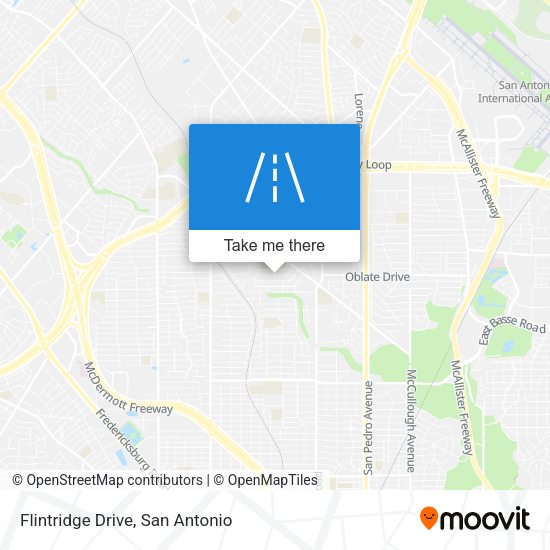 Flintridge Drive map