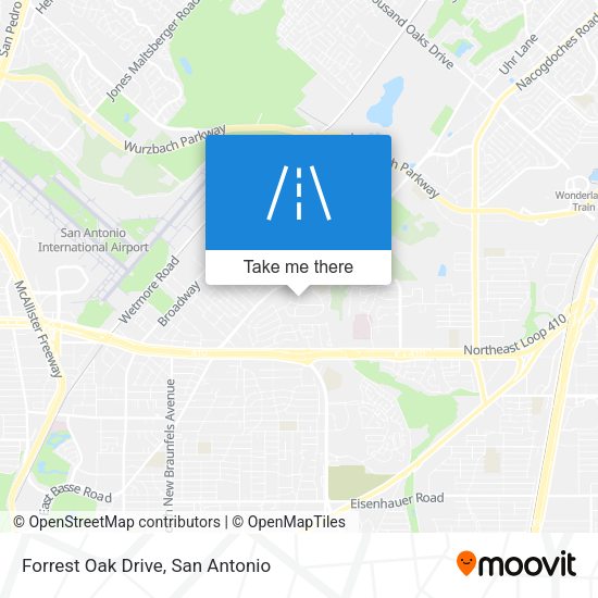 Mapa de Forrest Oak Drive