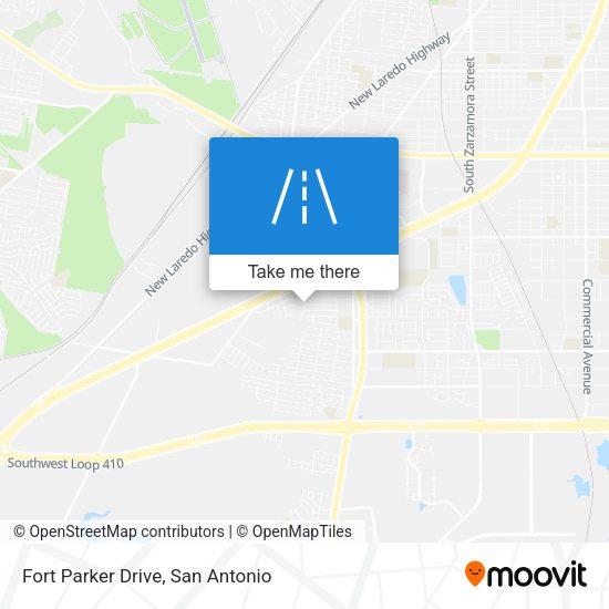 Fort Parker Drive map
