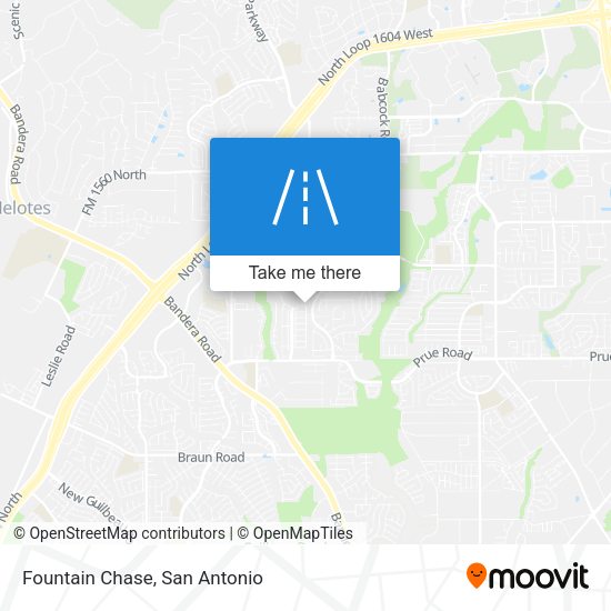 Fountain Chase map