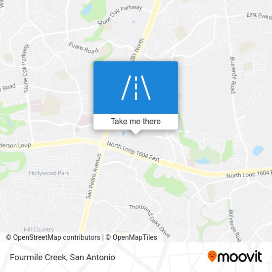 Mapa de Fourmile Creek