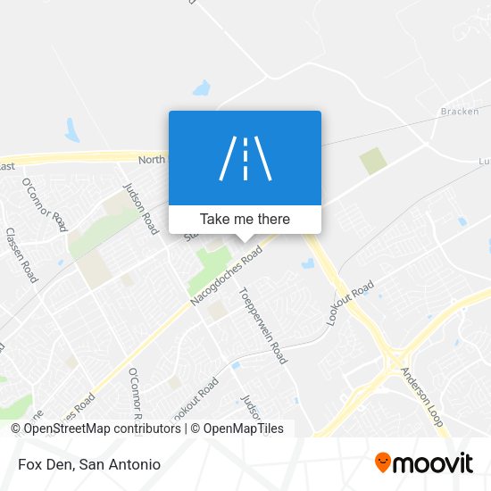 Mapa de Fox Den