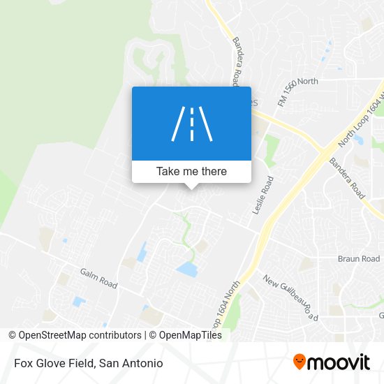 Fox Glove Field map