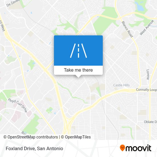 Mapa de Foxland Drive