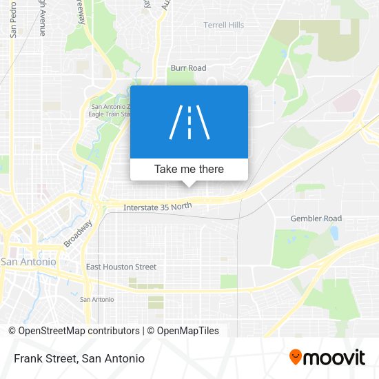 Mapa de Frank Street