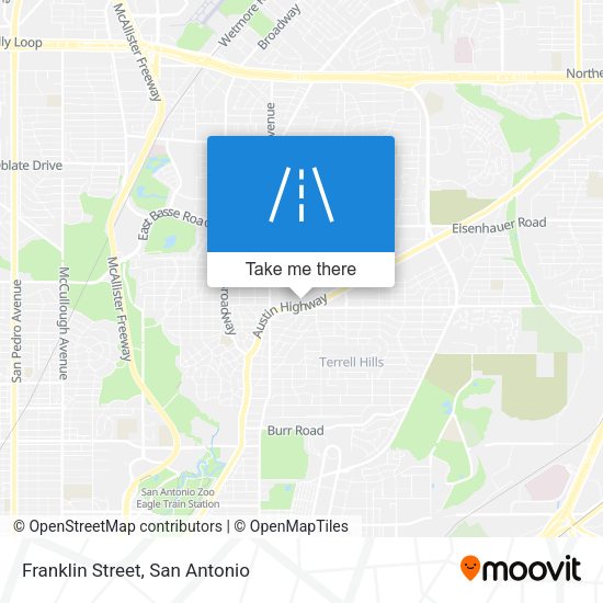 Mapa de Franklin Street