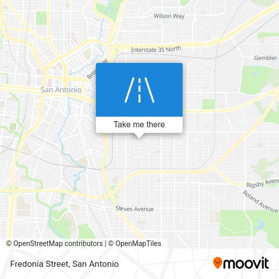 Mapa de Fredonia Street