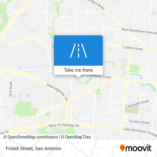 Mapa de Fridell Street