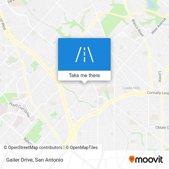 Mapa de Gailer Drive