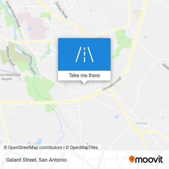 Mapa de Galant Street