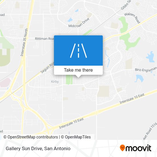 Mapa de Gallery Sun Drive