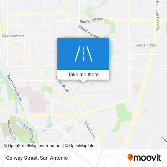 Mapa de Galway Street