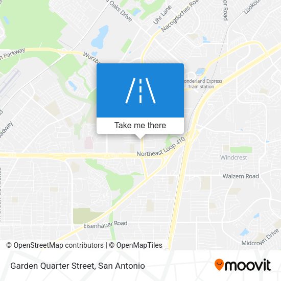 Garden Quarter Street map