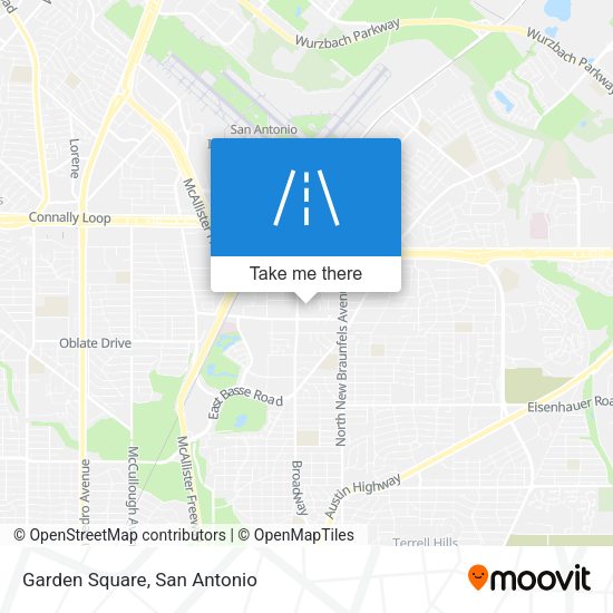 Mapa de Garden Square