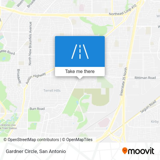 Gardner Circle map