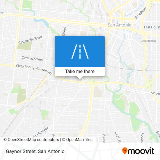 Mapa de Gaynor Street