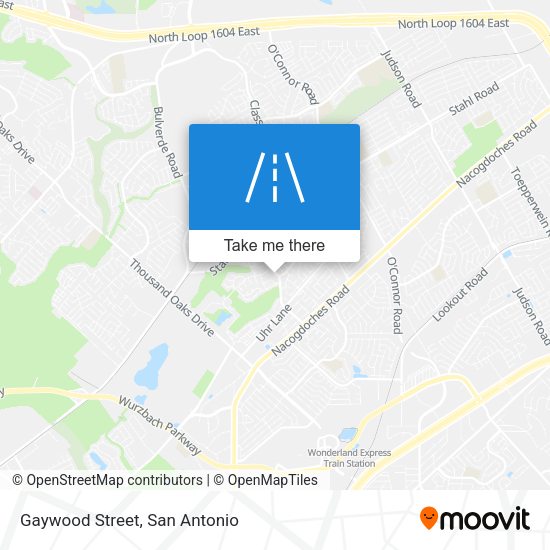 Gaywood Street map