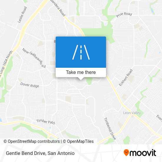 Mapa de Gentle Bend Drive