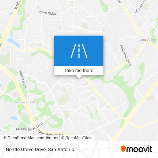 Mapa de Gentle Grove Drive