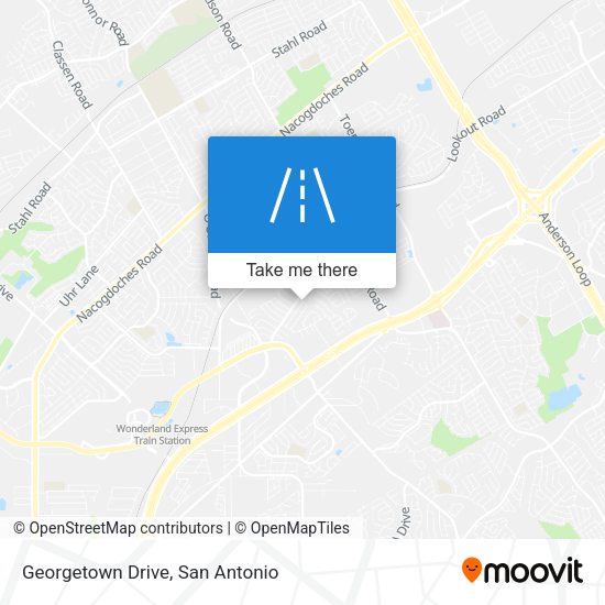 Georgetown Drive map
