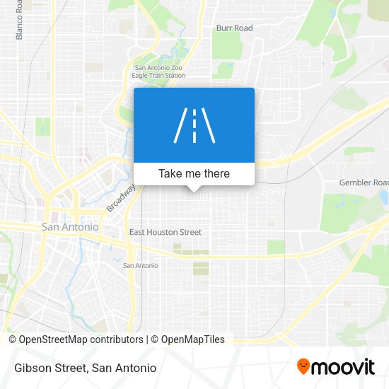 Mapa de Gibson Street