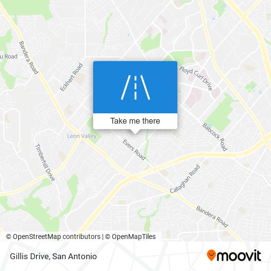 Gillis Drive map