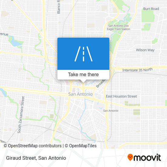 Mapa de Giraud Street