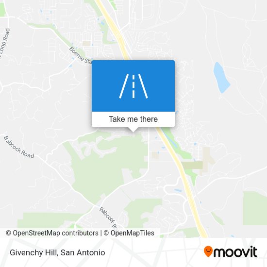 Mapa de Givenchy Hill