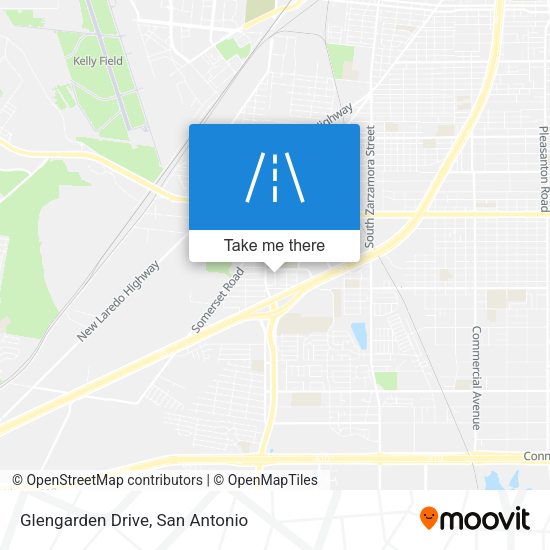 Glengarden Drive map