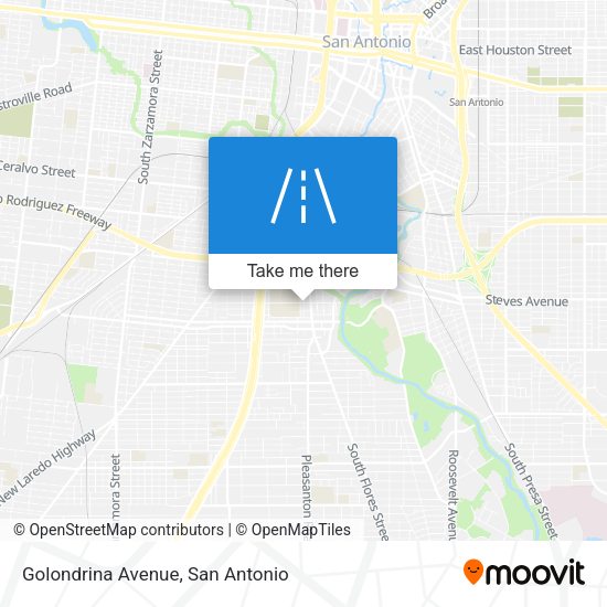 Mapa de Golondrina Avenue