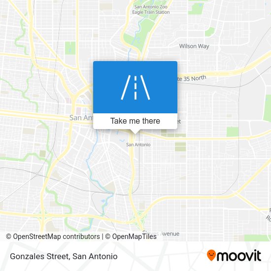 Gonzales Street map