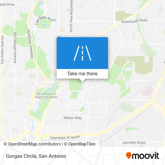 Mapa de Gorgas Circle