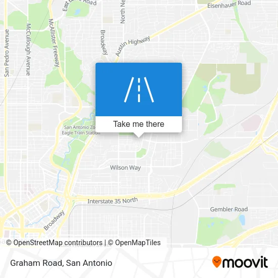 Mapa de Graham Road