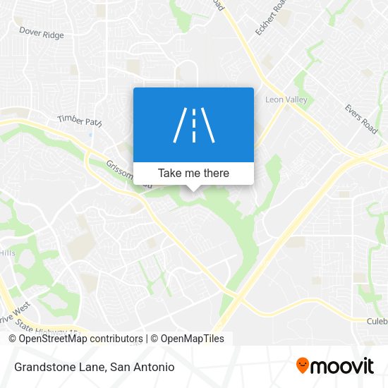 Grandstone Lane map