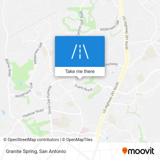 Granite Spring map