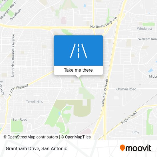 Grantham Drive map